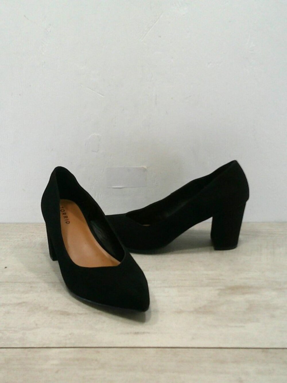 Torrid Retro Pinup Style Pointed-toe Block Heel Pumps Sandals Size 9.5 WW | Wide